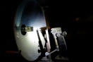 Inside the comapartment of projector, this reflector was the power of the show.